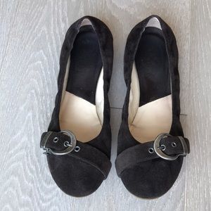 Dior Western Gaucho Suede Flats - Size 42